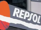 Imagen del logotipo de Repsol.