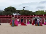 Alumnos de la Escuela de Tauromaquia de Madrid Marcial Lalanda, Premio Nacional de Tauromaquia de 2015.