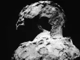 Fotografía de fecha desconocida facilitada por la Agencia Espacial Europea (ESA), que muestra la superficie del cometa 67/Churymov-Gerasimenko.