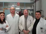 Científicos de la UGR pertenecientes al grupo de investigación.