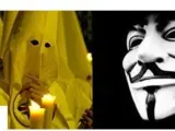 La BBC ha utilizado la imagen de un nazareno de San Gonzalo para ilustrar una noticia sobre el Ku Klux Klan.