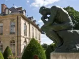 La escultura 'El pensador' preside los jardines del nuevo Museo Rodin