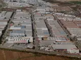 Vista aérea del polígono industrial Guadalhorce Málaga capital