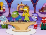 Los Simpson parodian a Inside Out.