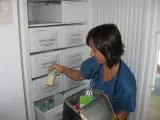 Punto de donación de leche materna en el Hospital Materno Infantil