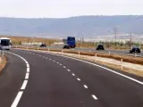 Imágen de archivo de una la autopista madrileña R-2.