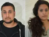 Mohammed Rehman y Sana Ahmed, culpables de planear un ataque terrorista en Reino Unido.