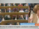 La periodista Pilar Cernuda acudió al programa de Atresmedia Espejo Público para hablar sobre la constitución de las Cortes.