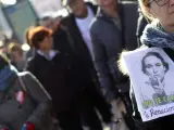 Manifestación de la Marea Blanca en Madrid en enero de 2016.