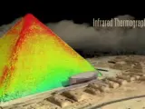 Distribución de las temperaturas en la pirámide de Keops.