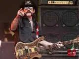 Lemmy Kilmister durante un concierto de Motörhead