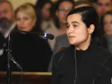 Triana Martínez, una de las tres acusadas por el crimen de la presidenta de la Diputación de León, Isabel Carrasco.