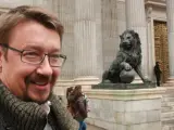 Xavier Domènech, líder de En Comú Podem en el Congreso de los Diputados.