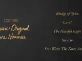 [Oscar 2016] ¿Quién ganará el Oscar de mejor banda sonora?