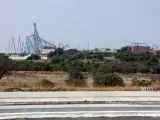 Los terrenos donde está previsto construir el BCN World, junto al parque de atracciones Port Aventura, entre Salou y Vila-seca (Tarragona).