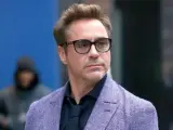 El actor estadounidense Robert Downey Jr, en un acto promocional en Nueva York.