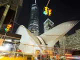 El gran intercambiador del World Trade Center diseñado por Santiago Calatrava.