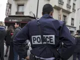 Un policía parisino, en una imagen de archivo.