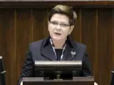 Beata Szydlo, primera ministra polaca.