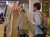 Llegan los primeros pasajeros desde Bruselas tras los atentados del 22-M.