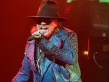 El cantante de la mítica banda Guns N' Roses, Axl Rose, en una actuación en el año 2014.