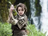 Maisie Williams en el papel de Arya Stark en la serie 'Juego de Tronos'.