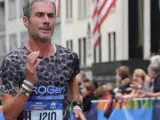 Martín Fiz, en el maratón de Nueva York 2015.