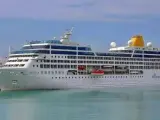 Imagen del crucero Adonia, que cubre la ruta entre Cuba y Miami