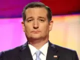 Ted Cruz el 10 de marzo, un par de meses antes de la victoria de Donald Trump en Indiana. El hasta entonces aspirante a la nominación republicana para ser candidato a presidente de EEUU abandonó la carrera el 3 de mayo de 2016.