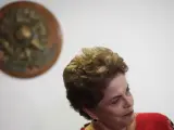 La presidenta brasileña, Dilma Rousseff, suspendida por el senado brasileño.
