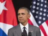 Barack Obama en el Gran Teatro de la Habana.