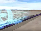 Simulación del proyecto Hyperloop.
