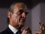 Mario Conde durante la premier del documental sobre su vida en Madrid.
