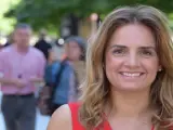 Susana Sumelzo, cabeza de lista del PSOE-Zaragoza al Congreso en 2016.