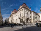 Edificios se&ntilde;oriales en el centro de Bucarest.