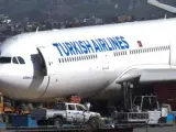 Un avión de Turkish Airlines.