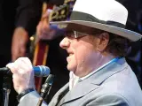 Van Morrison durante su actuación en el Kursaal de la capital donostiarra en 2005.