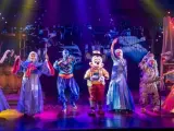 El espect&aacute;culo musical Mickey and the Magician en Disneyland Paris.