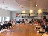 Reunión de Generalitat, Gobierno, Síndic y ayuntamientos sobre el 'top manta'