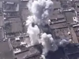 Imágenes de un bombardeo en Siria el pasado mes de diciembre.