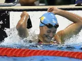 La nadadora española Mireia Belmonte se ha proclamado campeona olímpica en la prueba de 200 metros mariposa de los Juegos Olímpicos de Río, su primera medalla de oro olímpica.