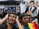 Miles de mexicanos despiden a Juan Gabriel en la capital del país, el 5 de septiembre de 2016.