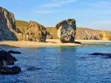 <p>Vista de la playa de Los Muertos, en el municipio almeriense de Carboneras.</p>