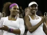 Las hermanas Williams, en una foto de archivo durante la edición de 2012 del torneo de Wimbledon.
