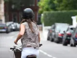 Pippa Middleton pasea por las calles de Londres en bicicleta, en julio de 2016.