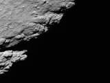 Una de las últimas imágenes enviadas por la sonda Rosetta antes de estrellarse en el cometa 67P/Churyumov-Gerasimenko.
