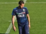 El defensa italiano de la selección nacional, Leonardo Bonucci.