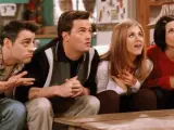 Una imagen de cuatro de los protagonistas de la mítica serie 'Friends'.