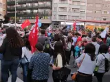 Protesta contra la Lomce en Santiago