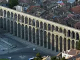 Vista del Acueducto de Segovia.